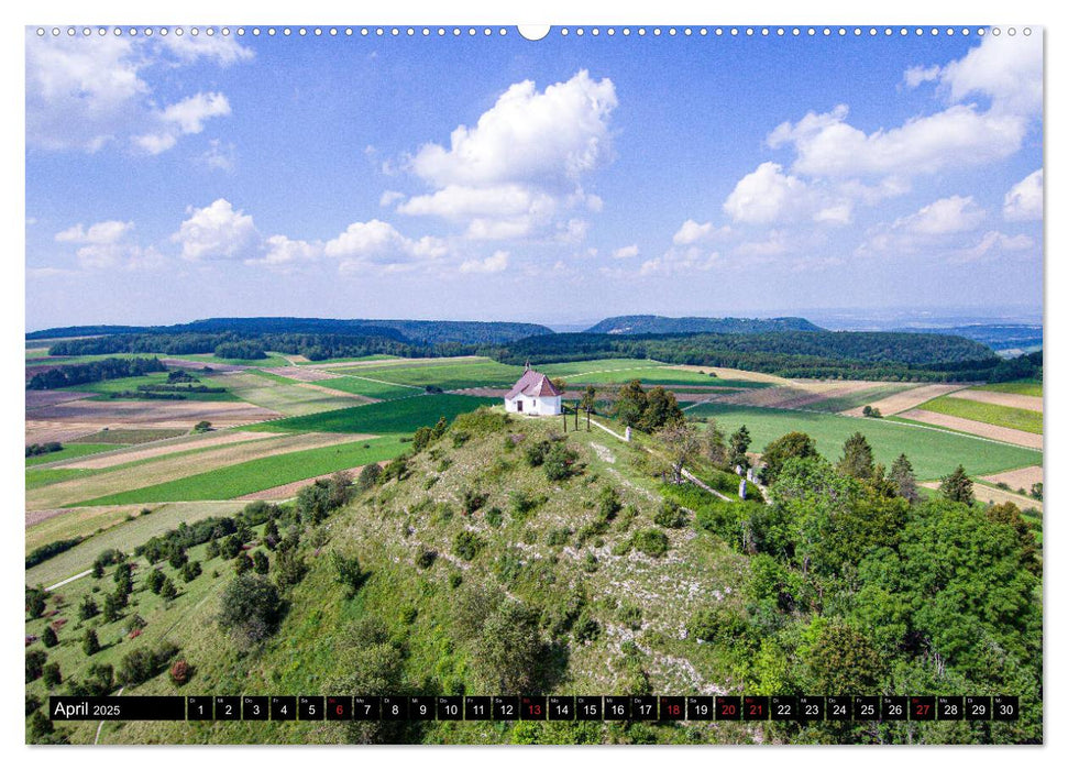 Ausblicke - Baden-Württemberg von Oben (CALVENDO Premium Wandkalender 2025)