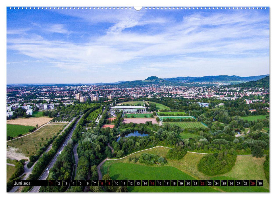 Ausblicke - Baden-Württemberg von Oben (CALVENDO Premium Wandkalender 2025)