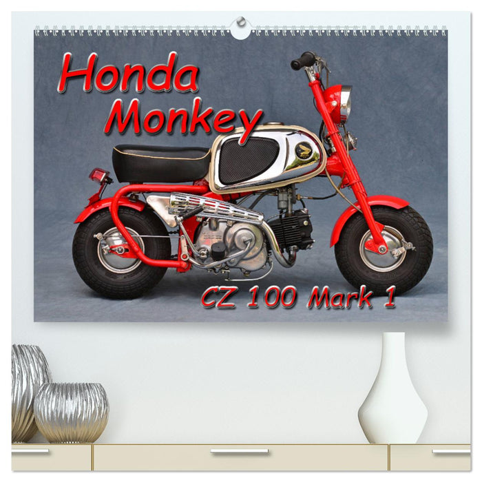 Honda Monkey CZ Mark 1 (CALVENDO Premium Wandkalender 2025)