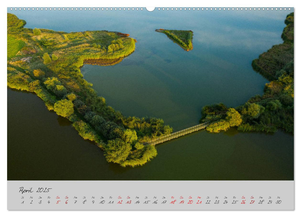 Natur von oben (CALVENDO Wandkalender 2025)