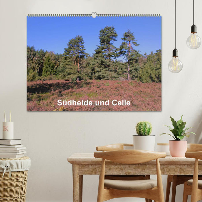 Südheide und Celle (CALVENDO Wandkalender 2025)