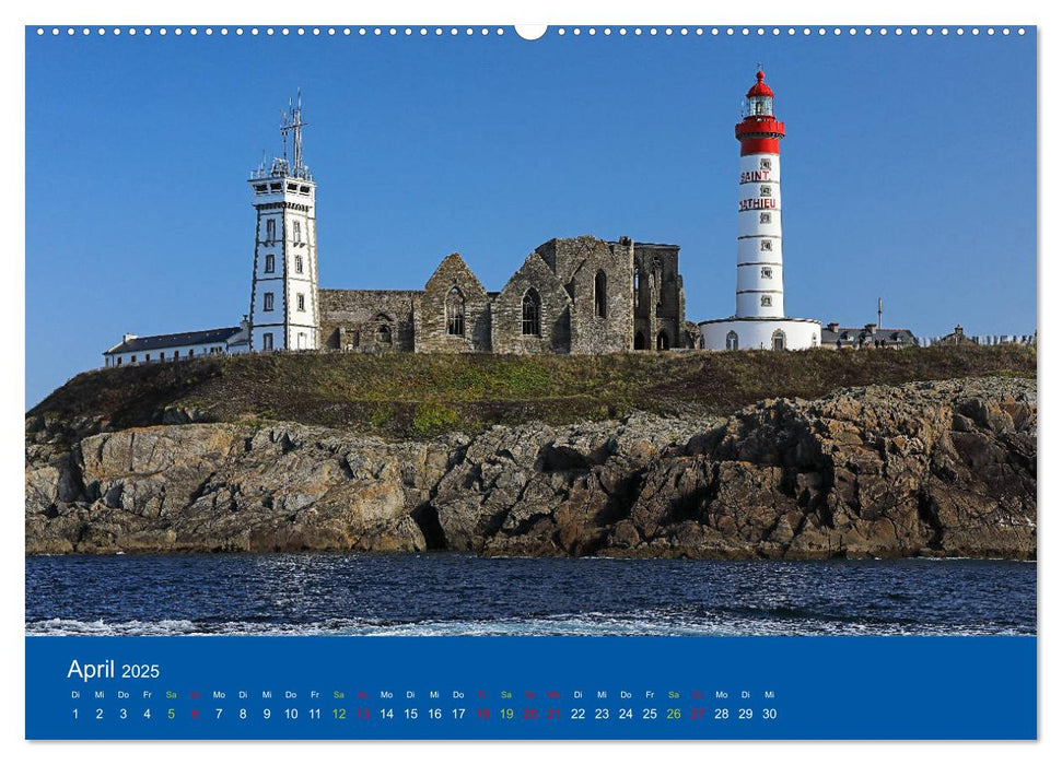 Côte des Légendes An der wilden Westküste der Bretagne (CALVENDO Wandkalender 2025)