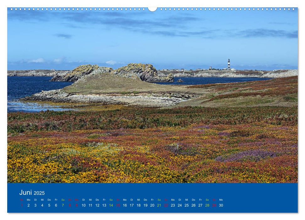 Côte des Légendes An der wilden Westküste der Bretagne (CALVENDO Wandkalender 2025)