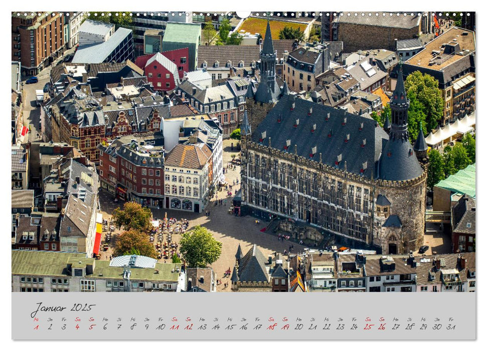 Aachen Die Kaiserstadt (CALVENDO Premium Wandkalender 2025)