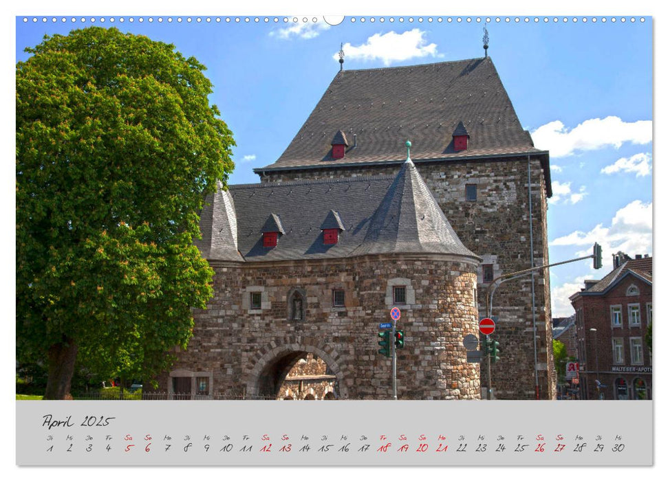 Aachen Die Kaiserstadt (CALVENDO Premium Wandkalender 2025)