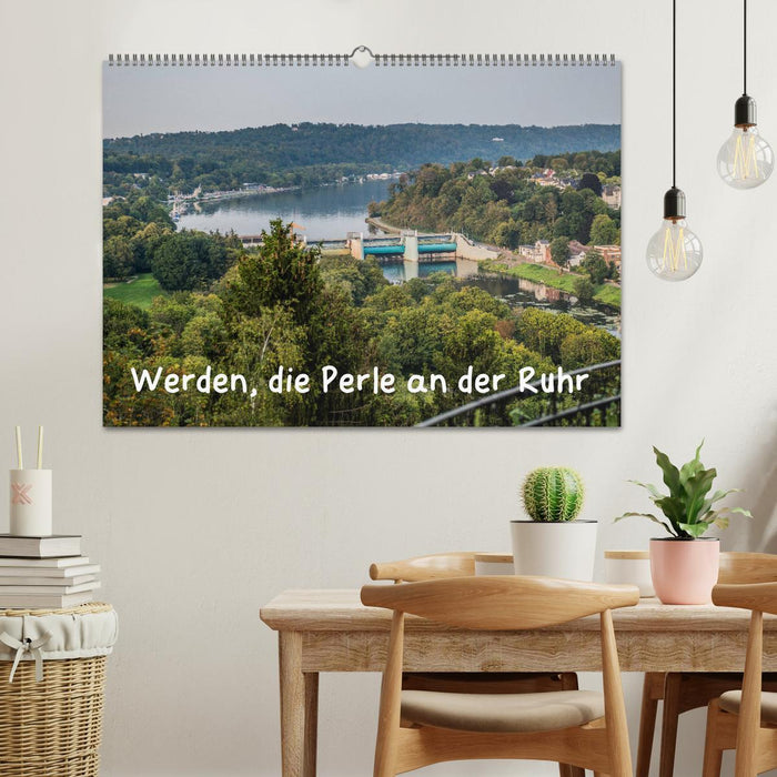 Werden, die Perle an der Ruhr (CALVENDO Wandkalender 2025)