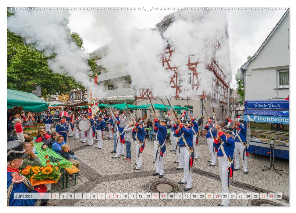 Bensheim Impressionen (CALVENDO Wandkalender 2025)