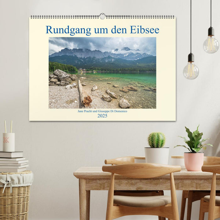 Rundgang um den Eibsee (CALVENDO Wandkalender 2025)