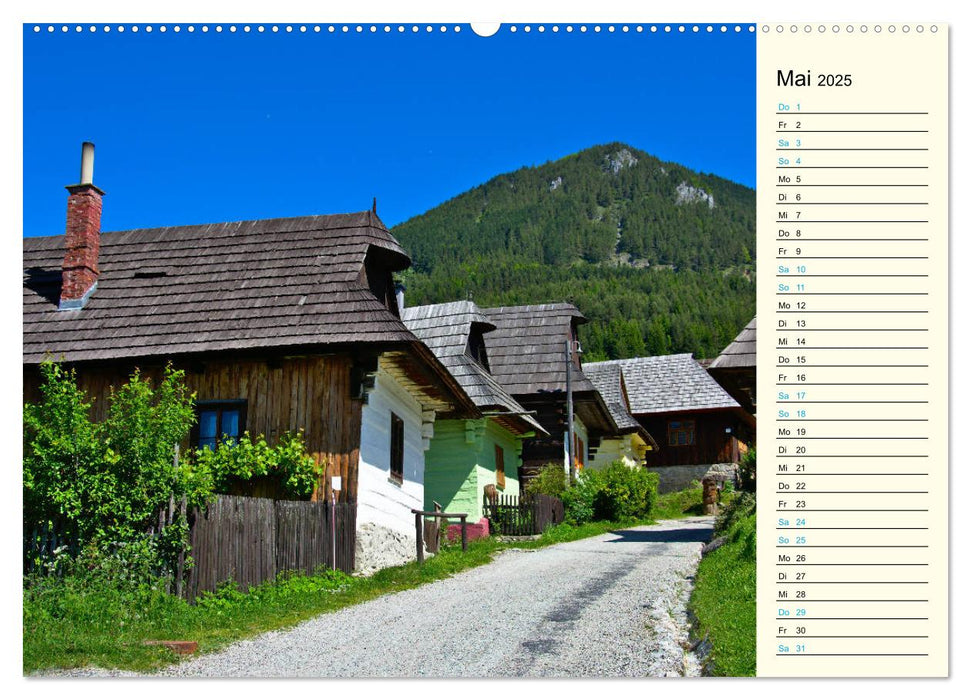 Slowakei - Abseits der Hohen Tatra (CALVENDO Premium Wandkalender 2025)