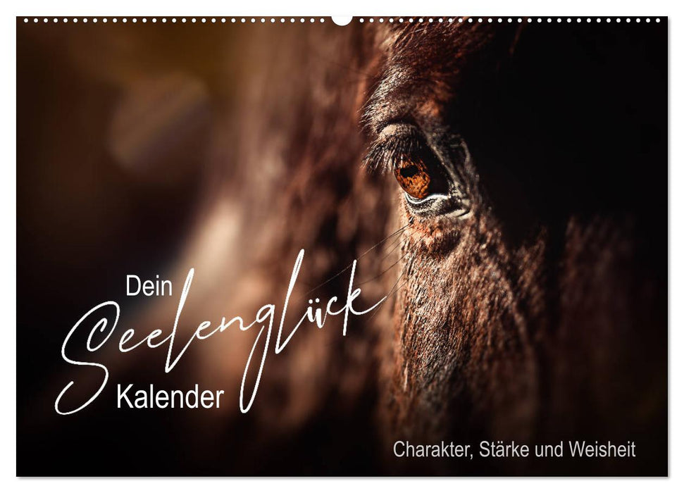 Seelenglück Kalender - Charakter, Stärke, Weisheit (CALVENDO Wandkalender 2025)