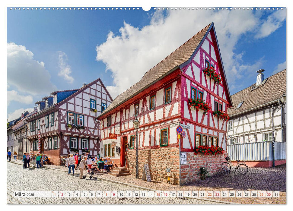 Seligenstadt Impressionen (CALVENDO Premium Wandkalender 2025)