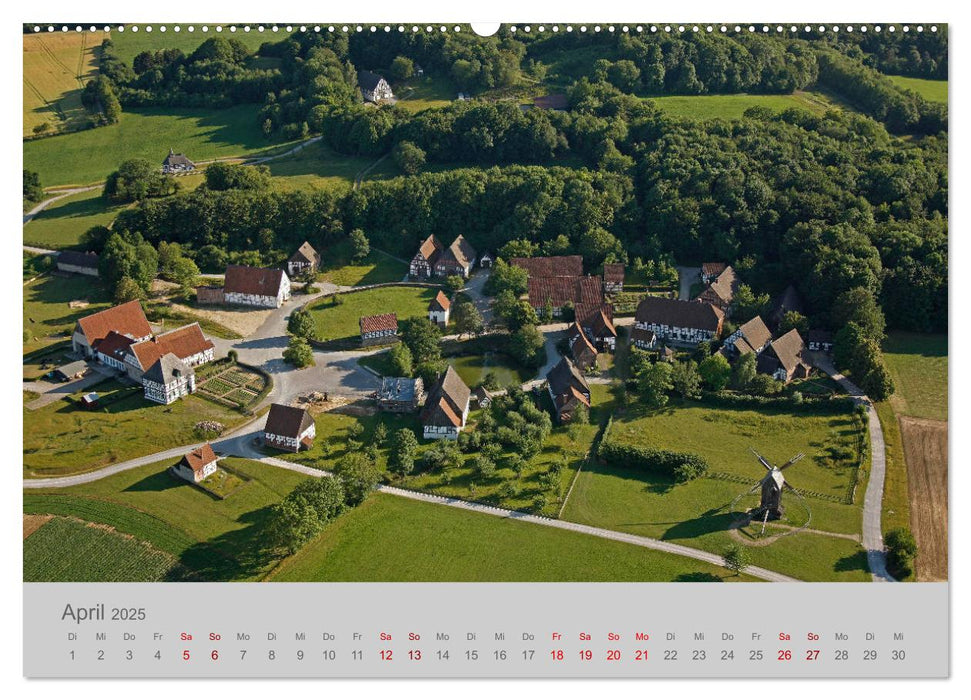 Paderborn Domstadt am Eggegebirge (CALVENDO Premium Wandkalender 2025)