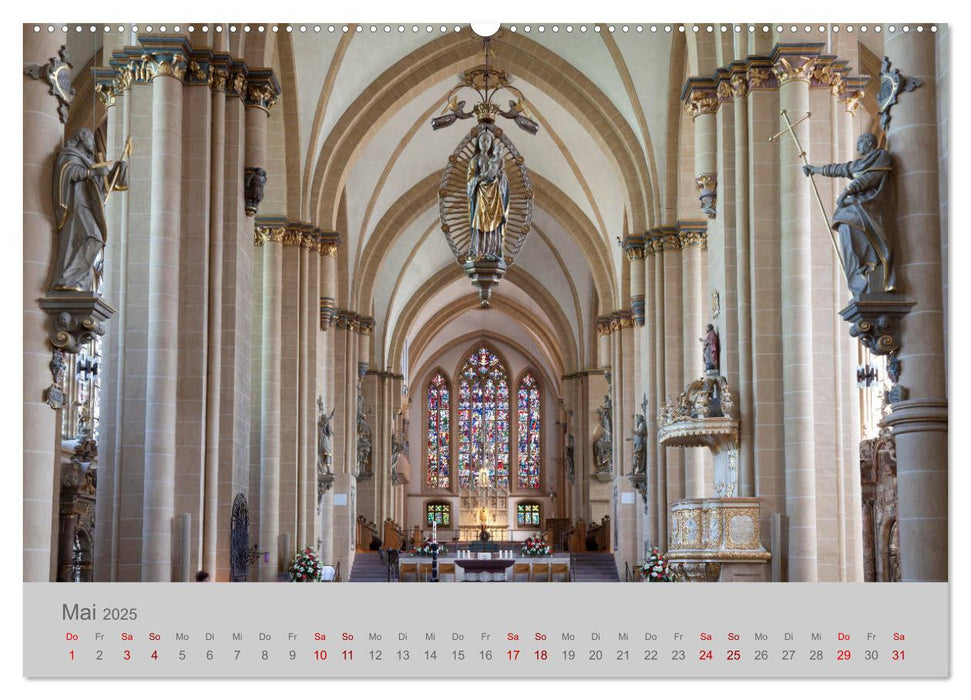 Paderborn Domstadt am Eggegebirge (CALVENDO Premium Wandkalender 2025)