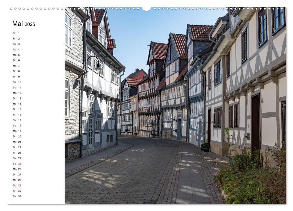 Fachwerk in Wolfenbüttel (CALVENDO Wandkalender 2025)