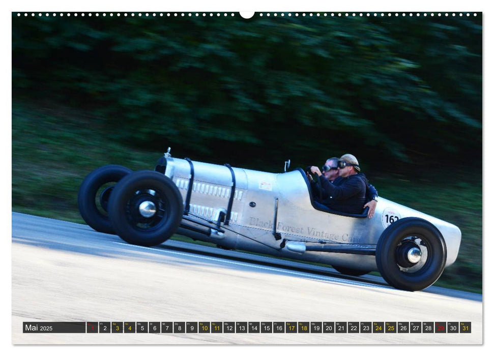 OLDTIMER BERGRENNEN - Historische Boliden (CALVENDO Wandkalender 2025)