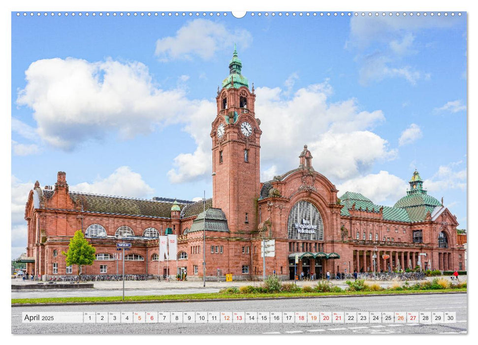 Wiesbaden Impressionen (CALVENDO Premium Wandkalender 2025)