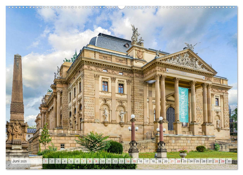 Wiesbaden Impressionen (CALVENDO Premium Wandkalender 2025)