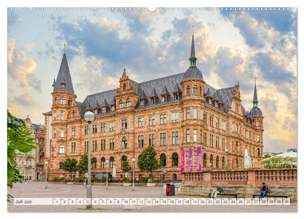 Wiesbaden Impressionen (CALVENDO Premium Wandkalender 2025)