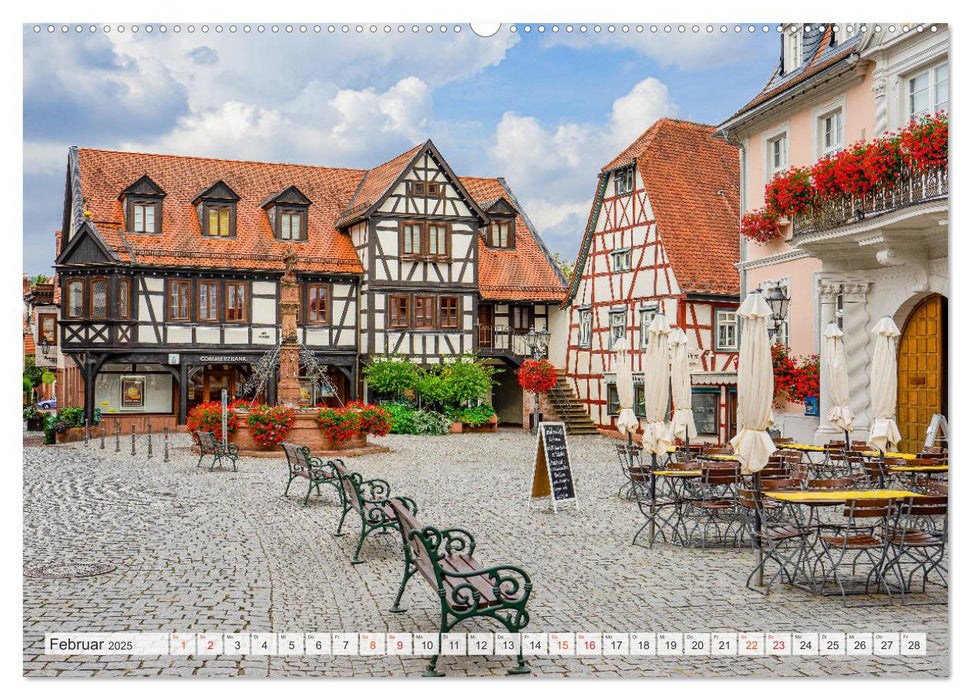 Michelstadt Impressionen (CALVENDO Premium Wandkalender 2025)