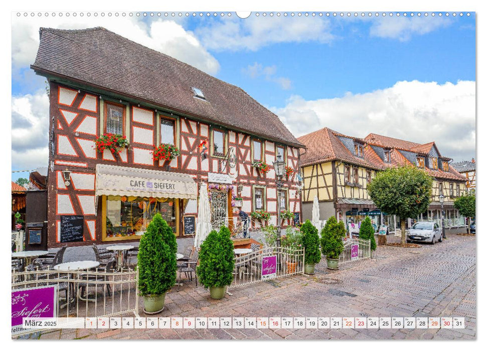 Michelstadt Impressionen (CALVENDO Premium Wandkalender 2025)