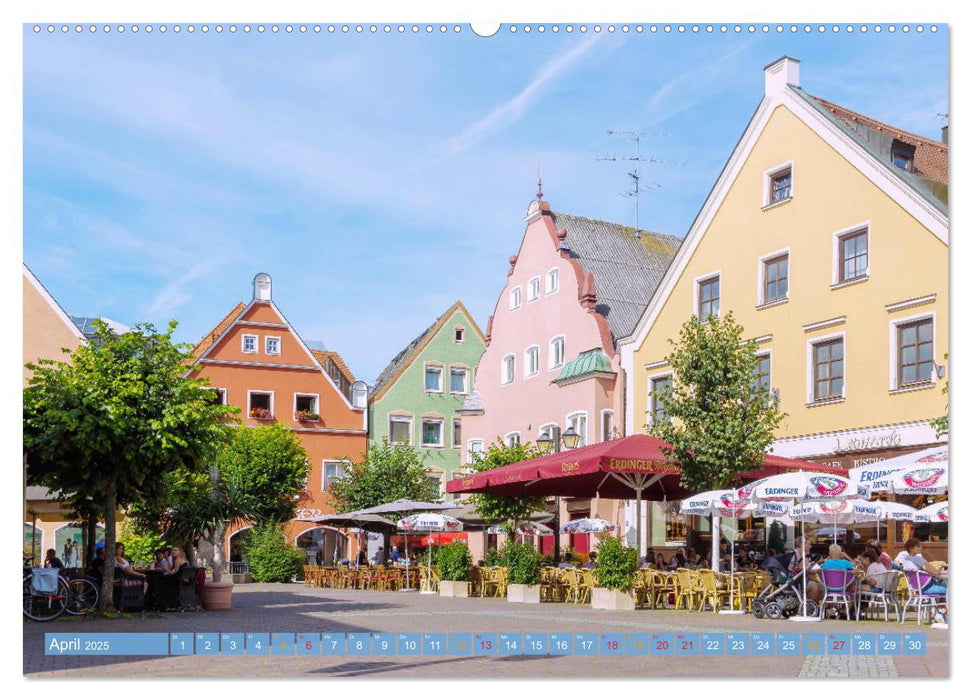 Herzogstadt Erding (CALVENDO Premium Wandkalender 2025)