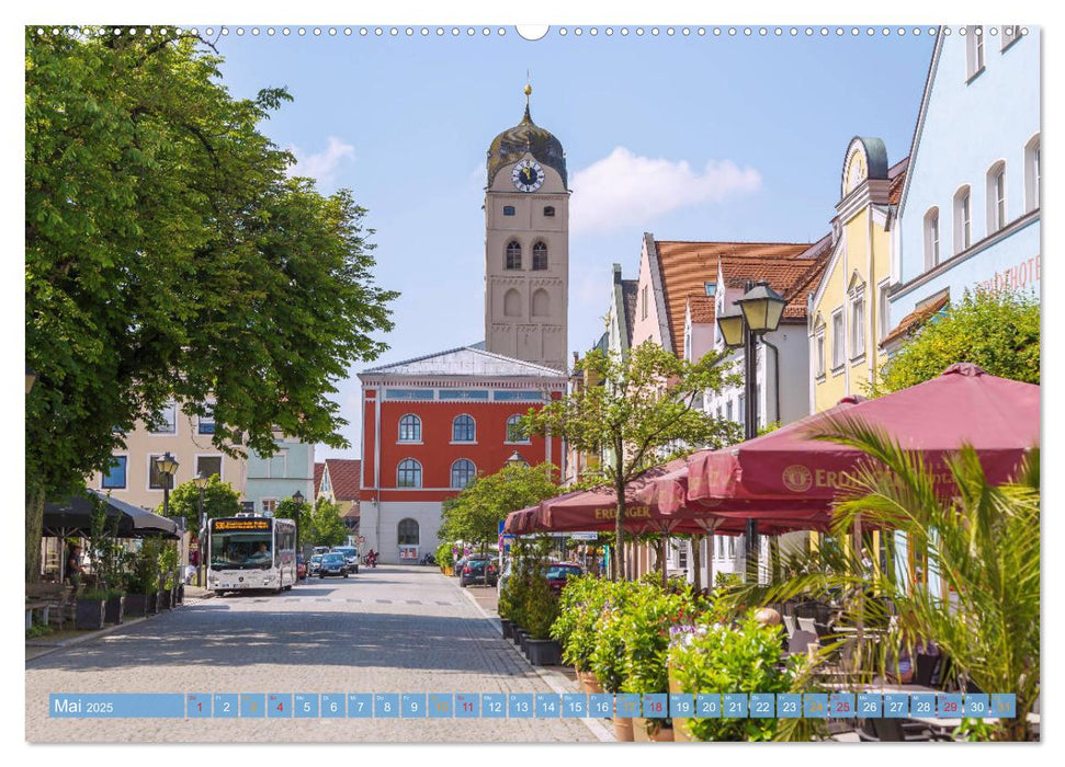 Herzogstadt Erding (CALVENDO Premium Wandkalender 2025)