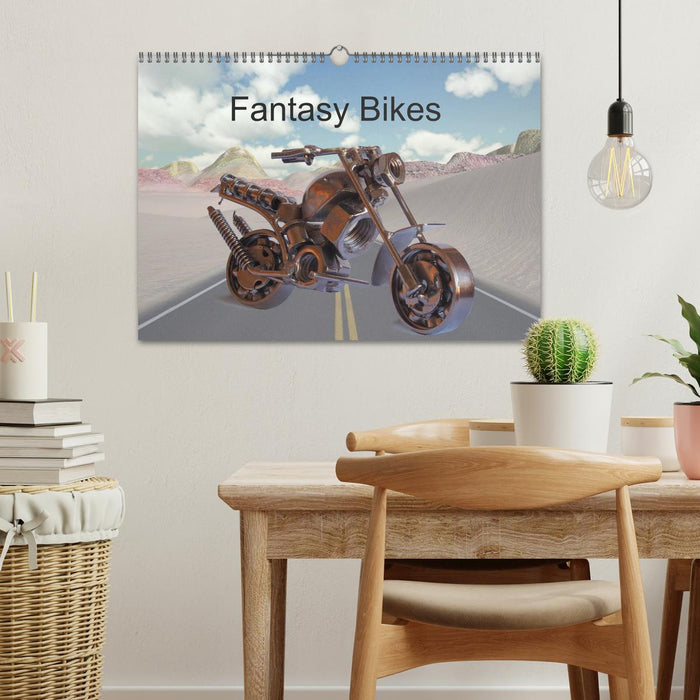 Fantasy Bikes (CALVENDO Wandkalender 2025)