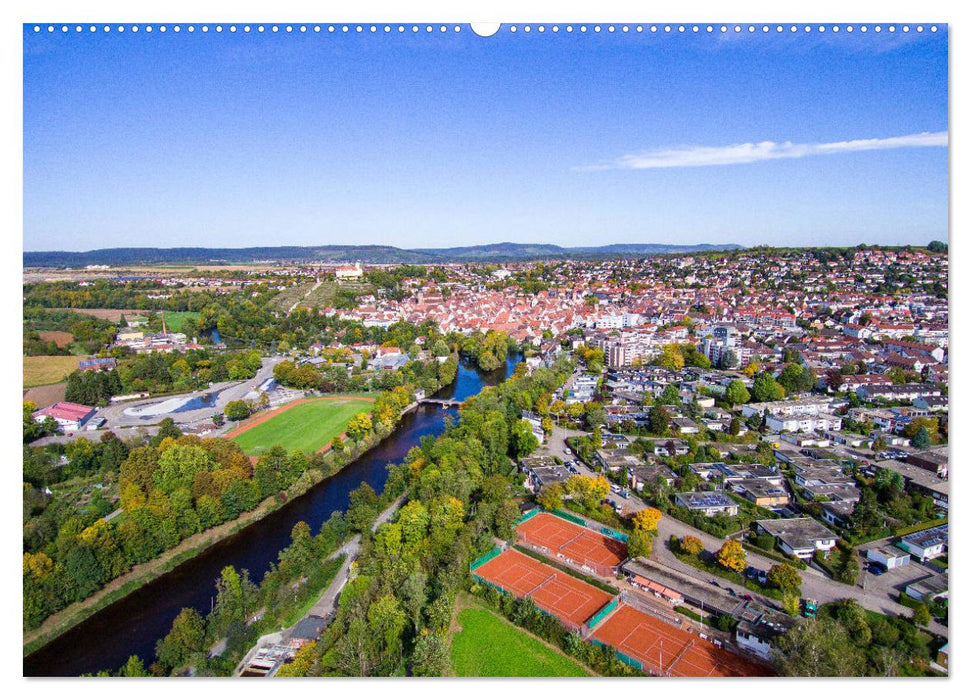 Ausblicke - Baden-Württemberg von Oben (CALVENDO Wandkalender 2025)