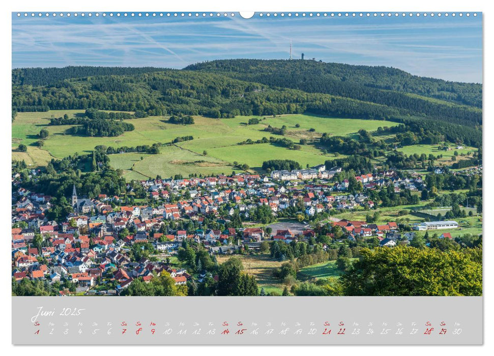 Thüringer Wald Das Grüne Herz Deutschlands (CALVENDO Premium Wandkalender 2025)