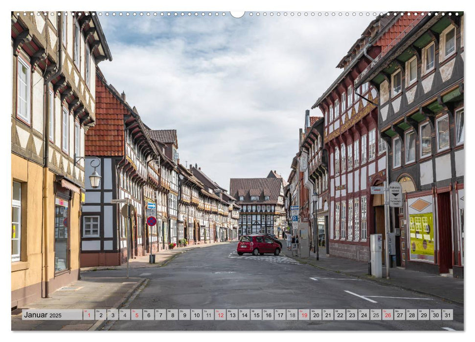 Historisches Fachwerk - Stadt Einbeck (CALVENDO Premium Wandkalender 2025)