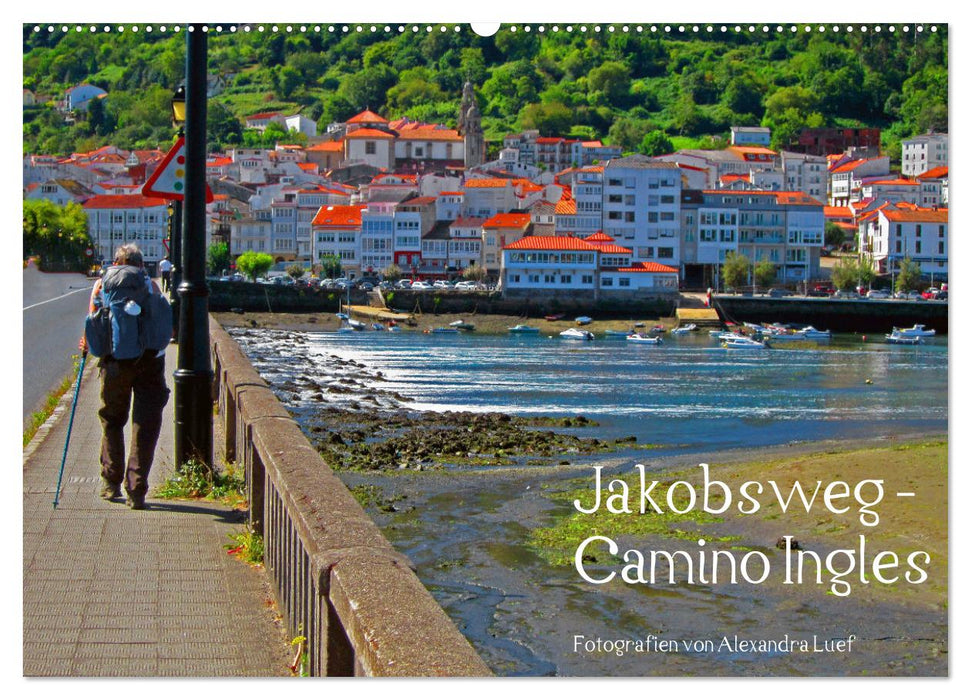 Jakobsweg - Camino Ingles (CALVENDO Wandkalender 2025)