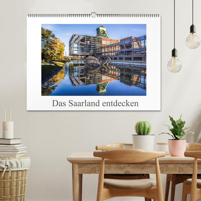 Das Saarland entdecken (CALVENDO Wandkalender 2025)