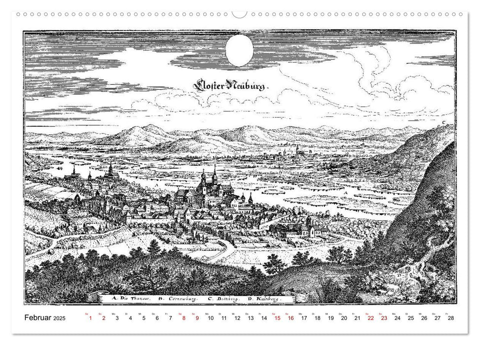 TU FELIX AUSTRIA - Wien in alten Ansichten (CALVENDO Premium Wandkalender 2025)