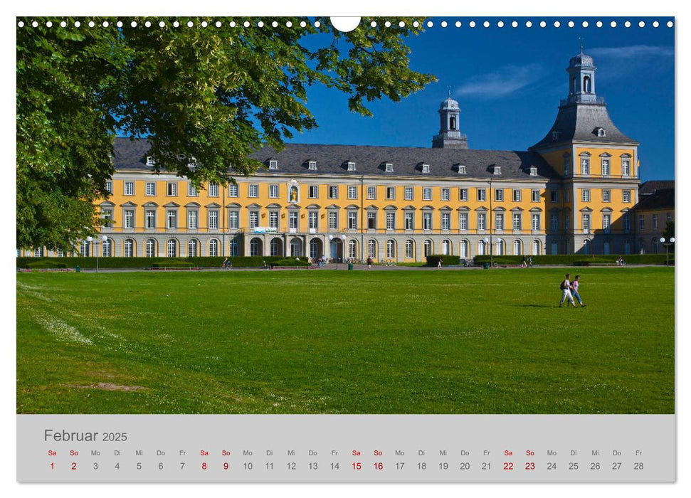 Bonn Die Stadt am Rhein (CALVENDO Wandkalender 2025)