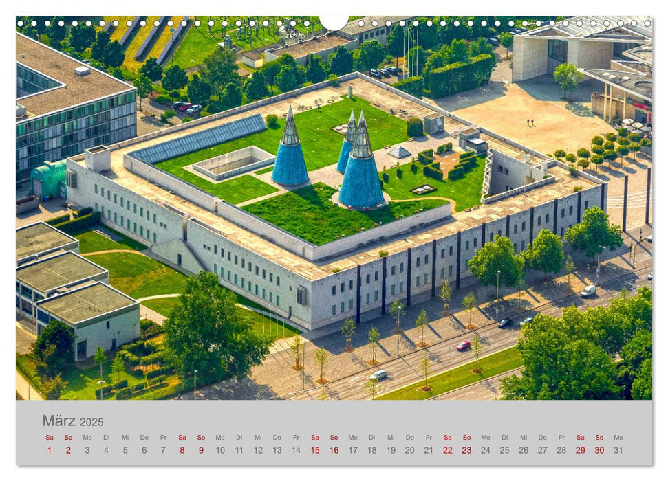 Bonn Die Stadt am Rhein (CALVENDO Wandkalender 2025)