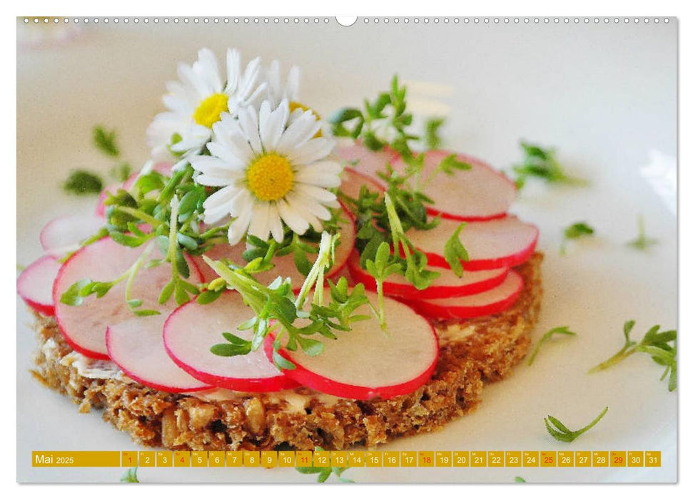 Brot und Gebäck. Feines aus der Backstube (CALVENDO Premium Wandkalender 2025)