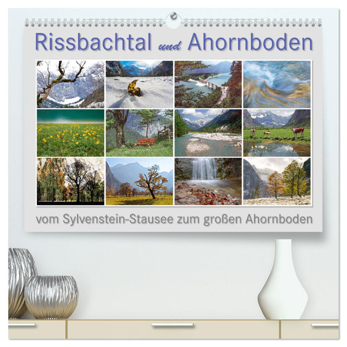 Rissbachtal & Ahornboden (CALVENDO Premium Wandkalender 2025)