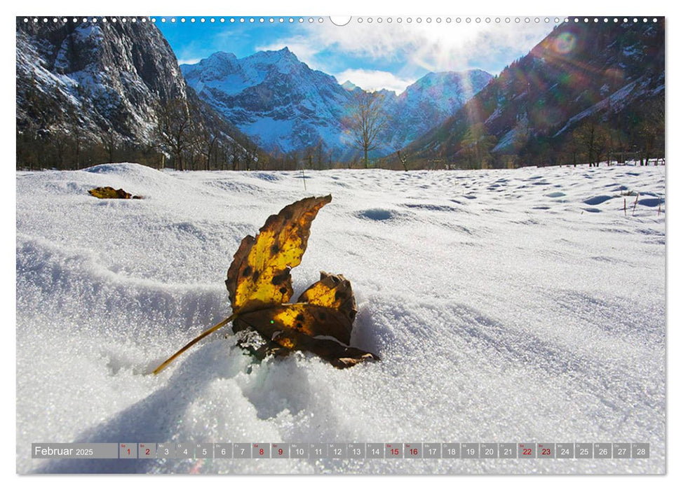 Rissbachtal & Ahornboden (CALVENDO Premium Wandkalender 2025)