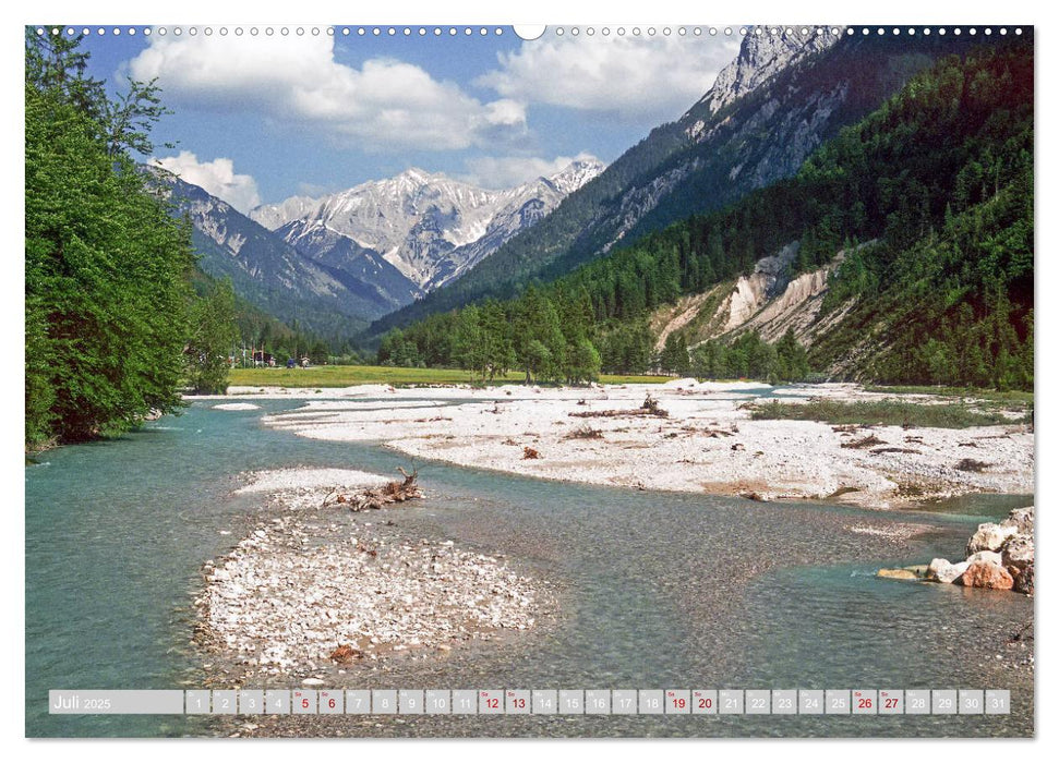 Rissbachtal & Ahornboden (CALVENDO Premium Wandkalender 2025)