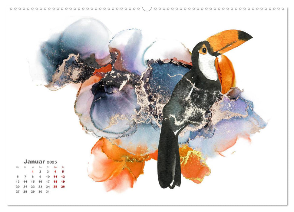 Traumhafte Tierwelt (CALVENDO Premium Wandkalender 2025)