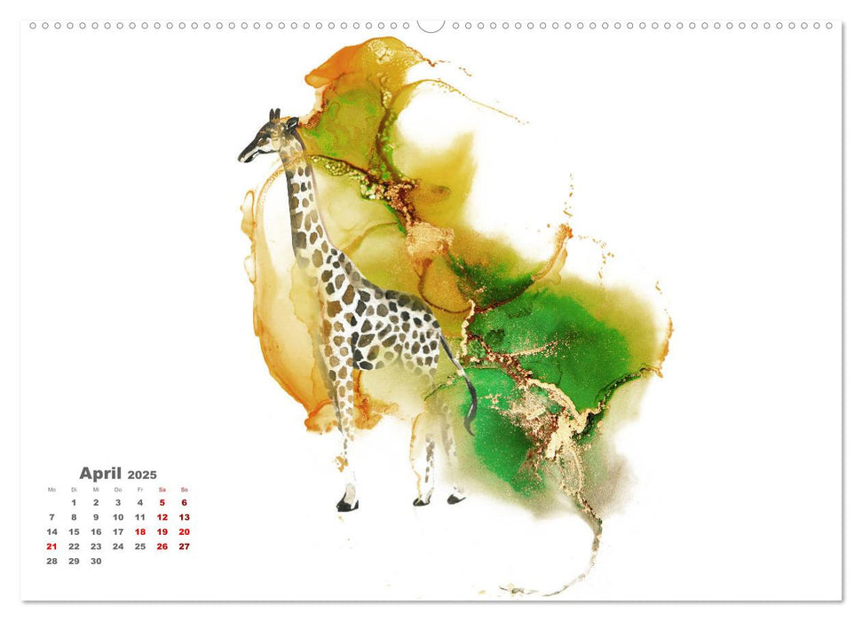 Traumhafte Tierwelt (CALVENDO Premium Wandkalender 2025)