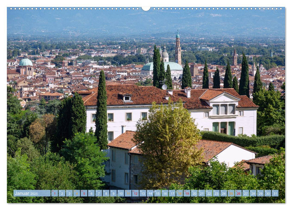 Die Provinz Vicenza (CALVENDO Premium Wandkalender 2025)