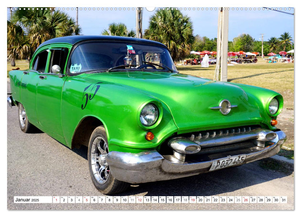 OLDSMOBILE 1955 - Ein US-Oldtimer in Kuba (CALVENDO Premium Wandkalender 2025)