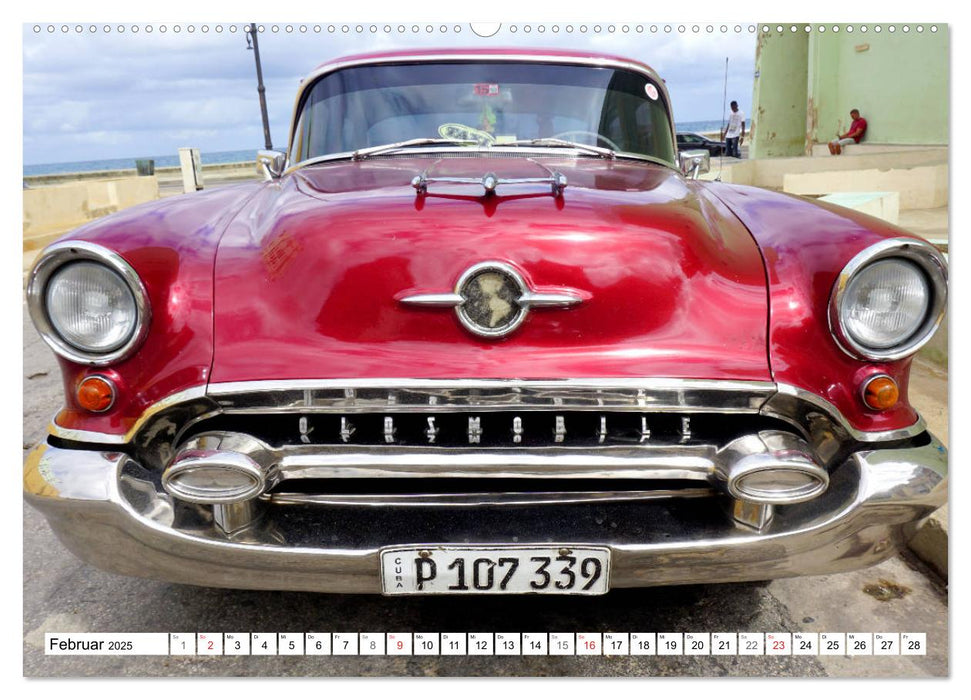 OLDSMOBILE 1955 - Ein US-Oldtimer in Kuba (CALVENDO Premium Wandkalender 2025)