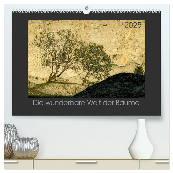 Bäume quer (CALVENDO Premium Wandkalender 2025)