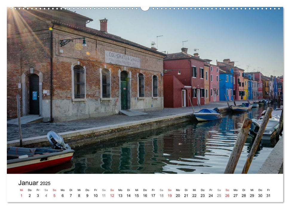 Venedig - Die schönsten Orte (CALVENDO Premium Wandkalender 2025)