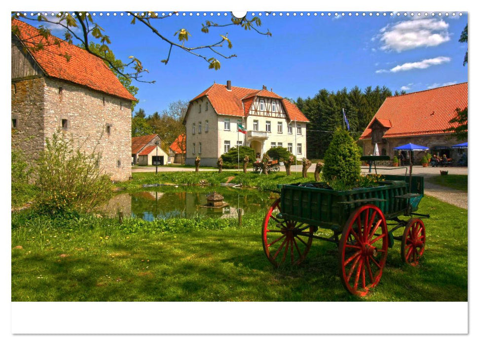 Paderborn Domstadt am Eggegebirge (CALVENDO Wandkalender 2025)