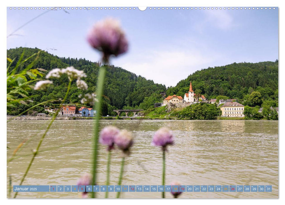 Österreichisches Donautal (CALVENDO Premium Wandkalender 2025)