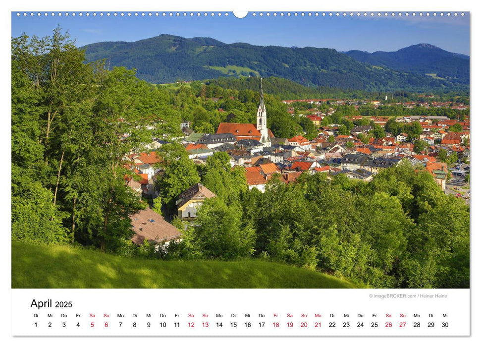 Bad Tölz - Perle an der Isar (CALVENDO Premium Wandkalender 2025)