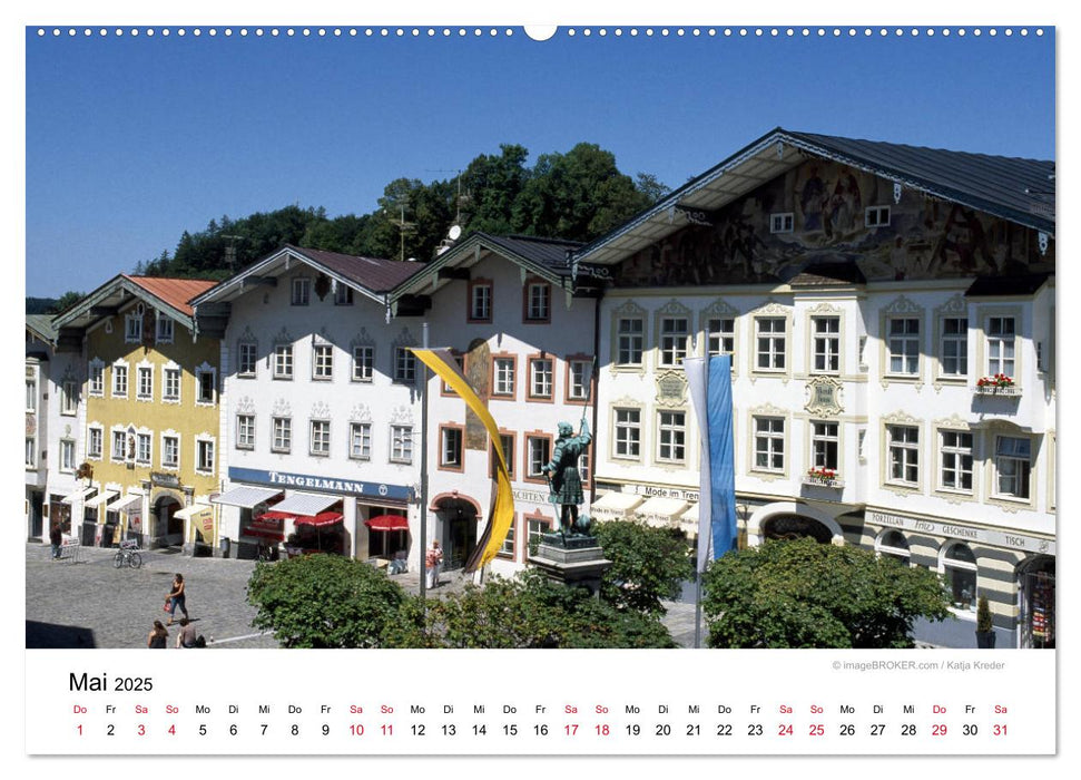 Bad Tölz - Perle an der Isar (CALVENDO Premium Wandkalender 2025)